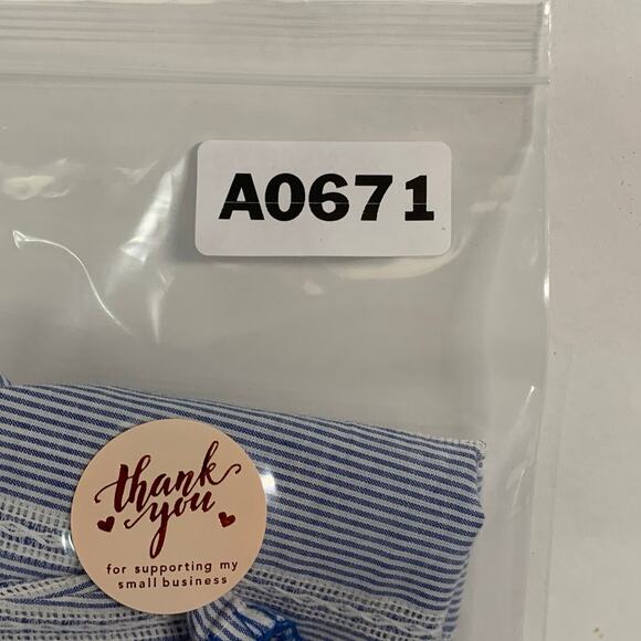 J Marie OS NEW The Angela Poncho Blue Striped Embroidery Flowy Tunic Style Top - Picture 9 of 10